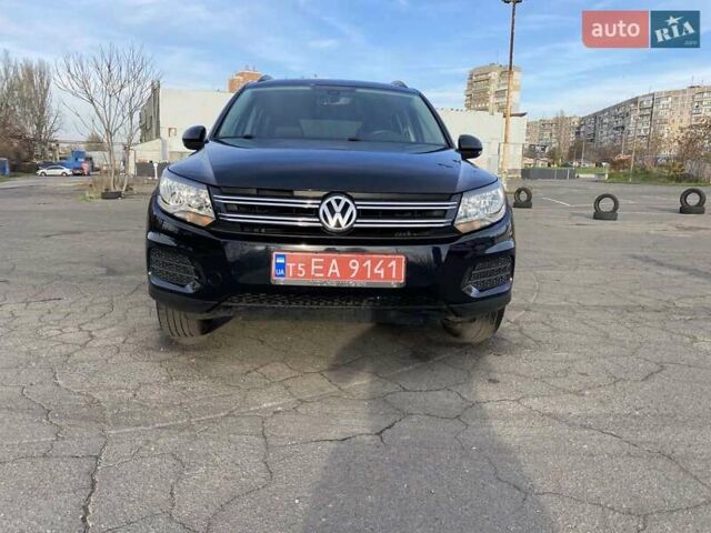 Черный Фольксваген Тигуан, объемом двигателя 2 л и пробегом 188 тыс. км за 14500 $, фото 1 на Automoto.ua
