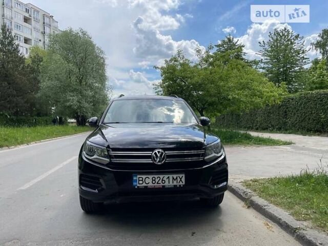 Черный Фольксваген Тигуан, объемом двигателя 2 л и пробегом 91 тыс. км за 12900 $, фото 1 на Automoto.ua