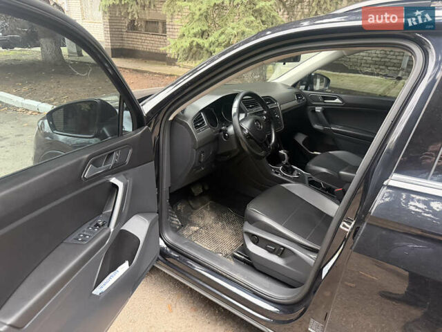 Черный Фольксваген Тигуан, объемом двигателя 1.98 л и пробегом 195 тыс. км за 16000 $, фото 4 на Automoto.ua