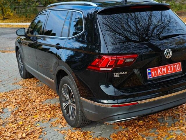 Черный Фольксваген Тигуан, объемом двигателя 2 л и пробегом 314 тыс. км за 14700 $, фото 3 на Automoto.ua