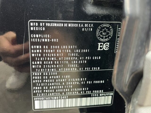 Черный Фольксваген Тигуан, объемом двигателя 2 л и пробегом 129 тыс. км за 19000 $, фото 22 на Automoto.ua