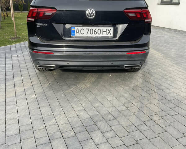 Черный Фольксваген Тигуан, объемом двигателя 1.98 л и пробегом 96 тыс. км за 25900 $, фото 4 на Automoto.ua