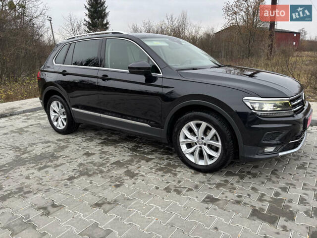 Черный Фольксваген Тигуан, объемом двигателя 2 л и пробегом 227 тыс. км за 24100 $, фото 12 на Automoto.ua