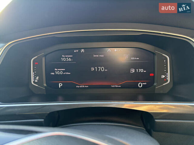 Черный Фольксваген Тигуан, объемом двигателя 2 л и пробегом 160 тыс. км за 21000 $, фото 16 на Automoto.ua