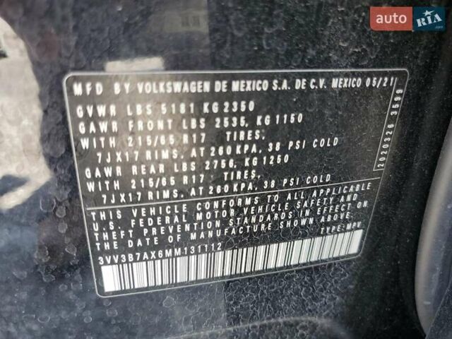 Черный Фольксваген Тигуан, объемом двигателя 1.98 л и пробегом 75 тыс. км за 3500 $, фото 13 на Automoto.ua