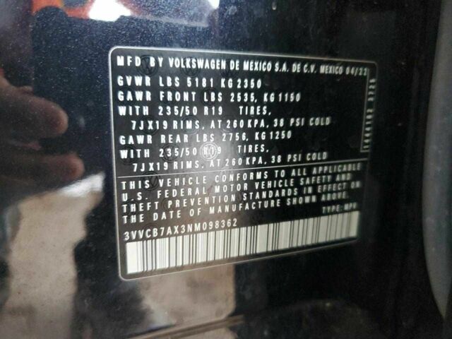 Чорний Фольксваген Тігуан, об'ємом двигуна 0 л та пробігом 32 тис. км за 6500 $, фото 12 на Automoto.ua