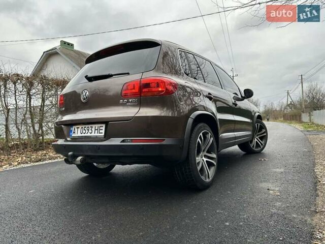 Коричневий Фольксваген Тігуан, об'ємом двигуна 1.97 л та пробігом 208 тис. км за 14300 $, фото 4 на Automoto.ua