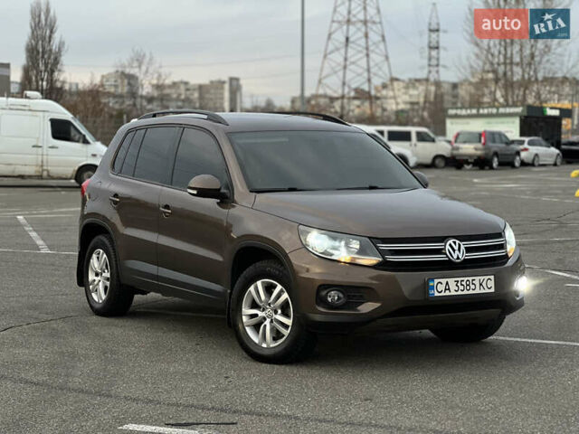 Коричневый Фольксваген Тигуан, объемом двигателя 2 л и пробегом 251 тыс. км за 13500 $, фото 9 на Automoto.ua