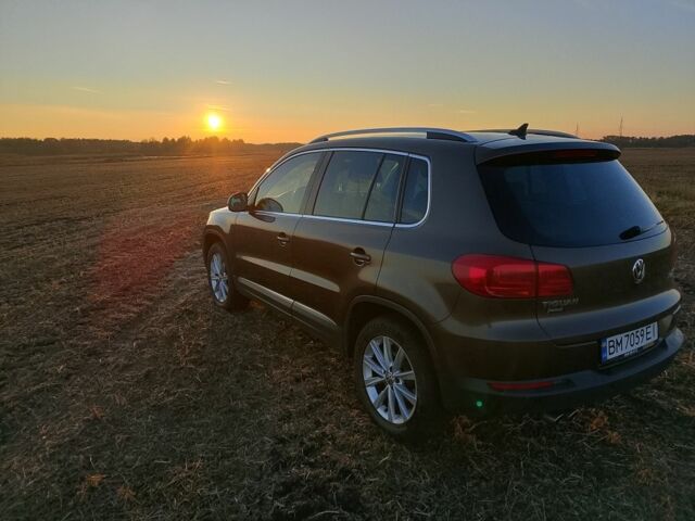 Коричневый Фольксваген Тигуан, объемом двигателя 2 л и пробегом 207 тыс. км за 13300 $, фото 4 на Automoto.ua