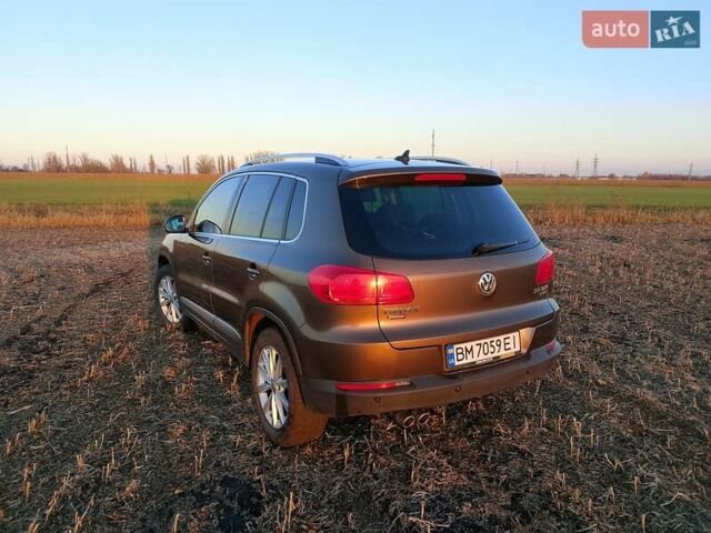 Коричневый Фольксваген Тигуан, объемом двигателя 1.97 л и пробегом 207 тыс. км за 13300 $, фото 6 на Automoto.ua
