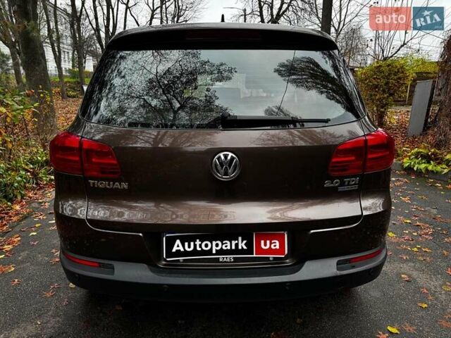 Коричневый Фольксваген Тигуан, объемом двигателя 2 л и пробегом 351 тыс. км за 13490 $, фото 6 на Automoto.ua