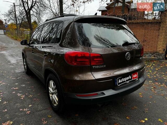 Коричневый Фольксваген Тигуан, объемом двигателя 2 л и пробегом 351 тыс. км за 13490 $, фото 7 на Automoto.ua