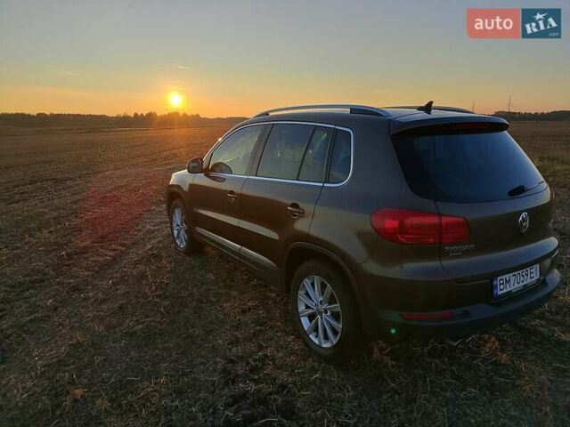 Коричневый Фольксваген Тигуан, объемом двигателя 1.97 л и пробегом 207 тыс. км за 13300 $, фото 4 на Automoto.ua