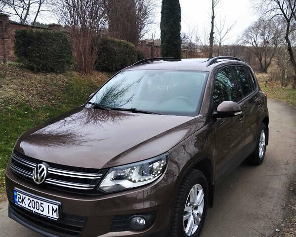 Коричневий Фольксваген Тігуан, об'ємом двигуна 2 л та пробігом 175 тис. км за 14950 $, фото 1 на Automoto.ua