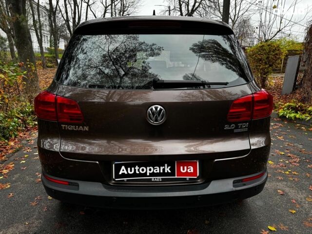 Коричневый Фольксваген Тигуан, объемом двигателя 2 л и пробегом 351 тыс. км за 13490 $, фото 6 на Automoto.ua