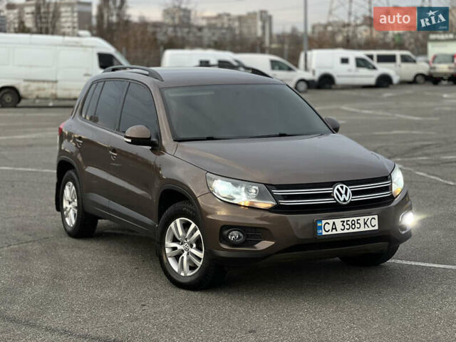 Коричневый Фольксваген Тигуан, объемом двигателя 2 л и пробегом 251 тыс. км за 13500 $, фото 10 на Automoto.ua