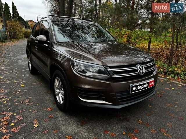 Коричневый Фольксваген Тигуан, объемом двигателя 2 л и пробегом 351 тыс. км за 13490 $, фото 2 на Automoto.ua