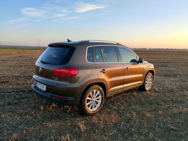 Коричневый Фольксваген Тигуан, объемом двигателя 2 л и пробегом 207 тыс. км за 13300 $, фото 3 на Automoto.ua