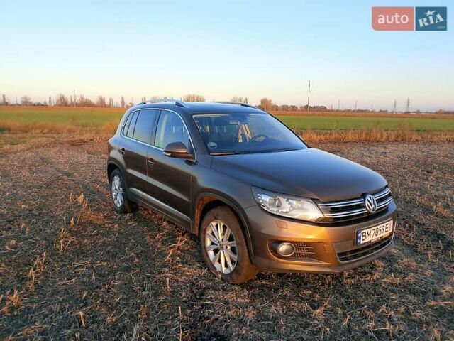 Коричневый Фольксваген Тигуан, объемом двигателя 1.97 л и пробегом 207 тыс. км за 13300 $, фото 2 на Automoto.ua