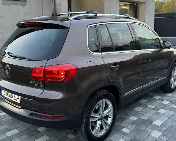 Коричневый Фольксваген Тигуан, объемом двигателя 1.97 л и пробегом 276 тыс. км за 16200 $, фото 2 на Automoto.ua