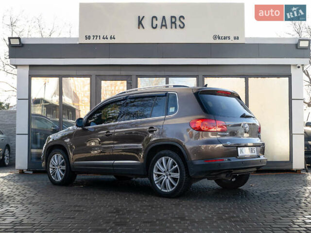 Коричневый Фольксваген Тигуан, объемом двигателя 2 л и пробегом 235 тыс. км за 15900 $, фото 3 на Automoto.ua