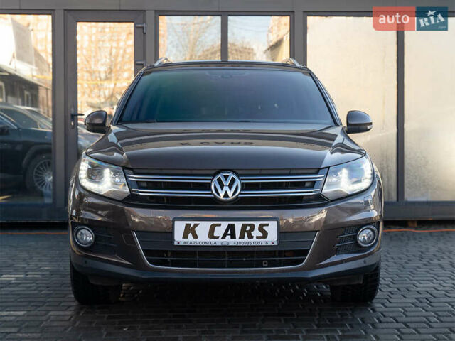 Коричневый Фольксваген Тигуан, объемом двигателя 2 л и пробегом 235 тыс. км за 15900 $, фото 1 на Automoto.ua