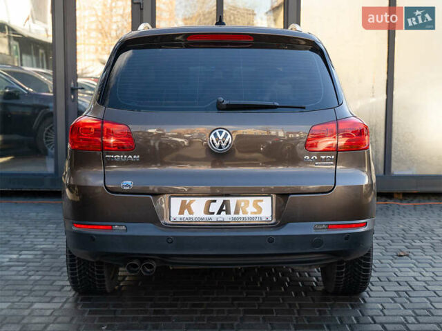 Коричневый Фольксваген Тигуан, объемом двигателя 2 л и пробегом 235 тыс. км за 15900 $, фото 5 на Automoto.ua