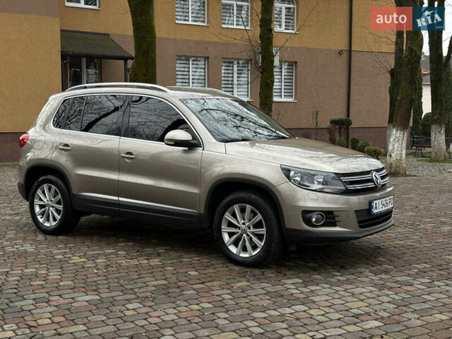 Коричневий Фольксваген Тігуан, об'ємом двигуна 2 л та пробігом 210 тис. км за 13900 $, фото 3 на Automoto.ua