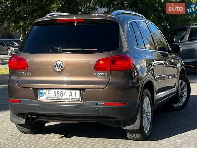 Коричневый Фольксваген Тигуан, объемом двигателя 1.97 л и пробегом 175 тыс. км за 17498 $, фото 5 на Automoto.ua