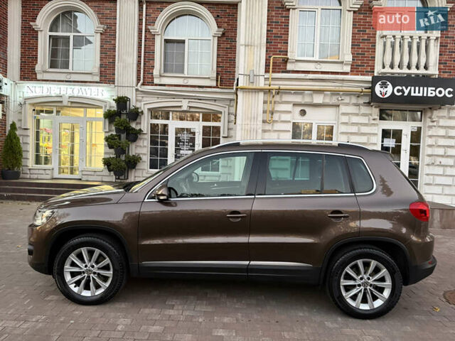 Коричневий Фольксваген Тігуан, об'ємом двигуна 1.97 л та пробігом 168 тис. км за 15990 $, фото 7 на Automoto.ua