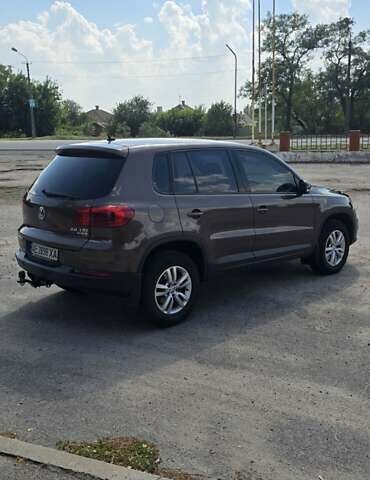 Коричневый Фольксваген Тигуан, объемом двигателя 1.97 л и пробегом 230 тыс. км за 13500 $, фото 7 на Automoto.ua