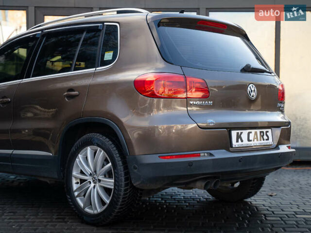 Коричневый Фольксваген Тигуан, объемом двигателя 2 л и пробегом 235 тыс. км за 15900 $, фото 8 на Automoto.ua