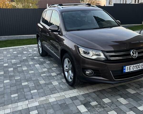 Коричневый Фольксваген Тигуан, объемом двигателя 1.97 л и пробегом 276 тыс. км за 16200 $, фото 1 на Automoto.ua