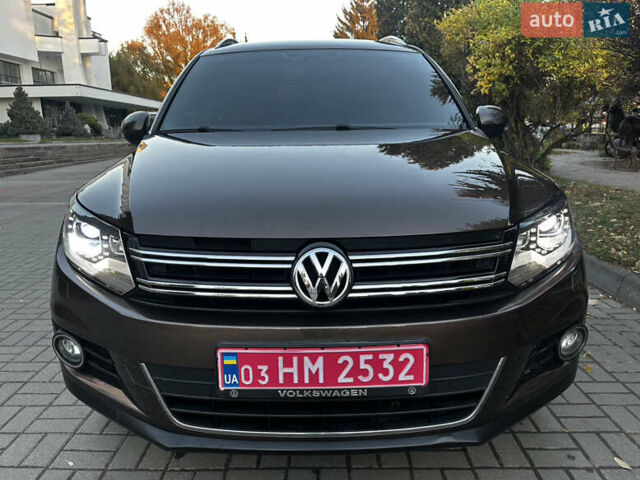 Коричневий Фольксваген Тігуан, об'ємом двигуна 2 л та пробігом 200 тис. км за 16650 $, фото 42 на Automoto.ua