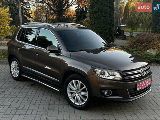 Коричневий Фольксваген Тігуан, об'ємом двигуна 2 л та пробігом 200 тис. км за 16650 $, фото 27 на Automoto.ua