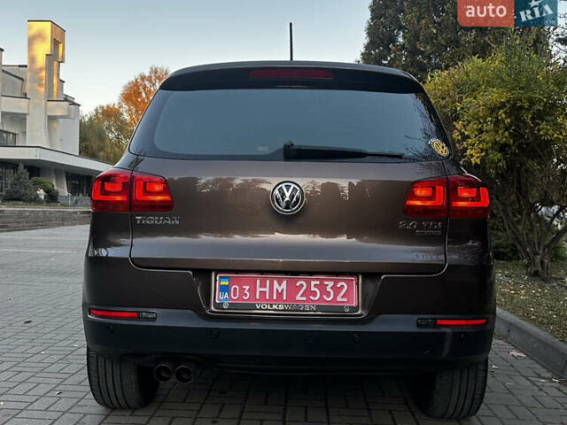 Коричневий Фольксваген Тігуан, об'ємом двигуна 2 л та пробігом 200 тис. км за 16650 $, фото 11 на Automoto.ua