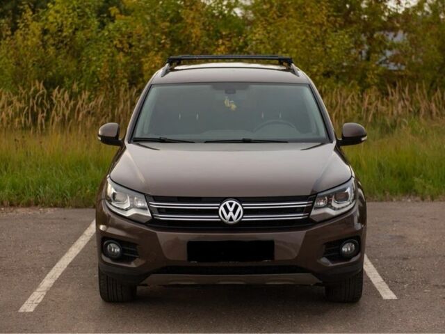 Коричневий Фольксваген Тігуан, об'ємом двигуна 2 л та пробігом 150 тис. км за 12700 $, фото 1 на Automoto.ua