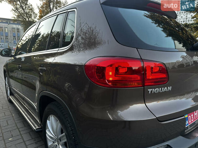 Коричневий Фольксваген Тігуан, об'ємом двигуна 2 л та пробігом 200 тис. км за 16650 $, фото 34 на Automoto.ua