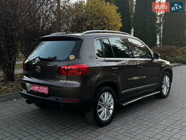 Коричневий Фольксваген Тігуан, об'ємом двигуна 2 л та пробігом 200 тис. км за 16650 $, фото 10 на Automoto.ua