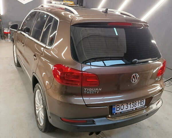 Коричневий Фольксваген Тігуан, об'ємом двигуна 2 л та пробігом 174 тис. км за 17700 $, фото 9 на Automoto.ua