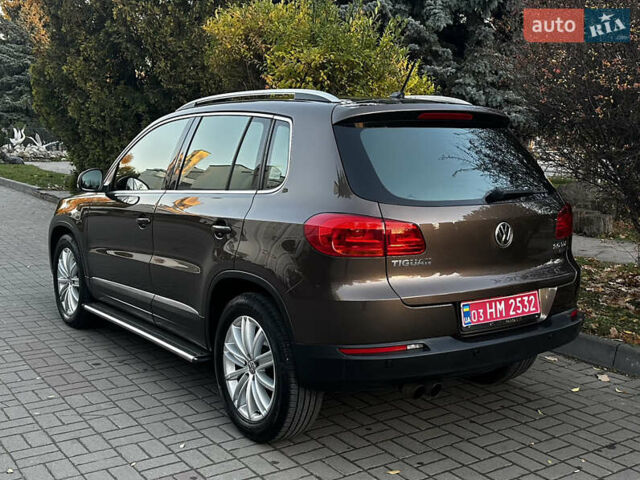 Коричневий Фольксваген Тігуан, об'ємом двигуна 2 л та пробігом 200 тис. км за 16650 $, фото 19 на Automoto.ua