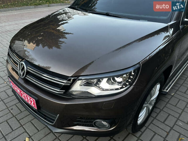 Коричневий Фольксваген Тігуан, об'ємом двигуна 2 л та пробігом 200 тис. км за 16650 $, фото 22 на Automoto.ua