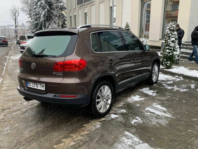 Коричневый Фольксваген Тигуан, объемом двигателя 2 л и пробегом 160 тыс. км за 16800 $, фото 11 на Automoto.ua