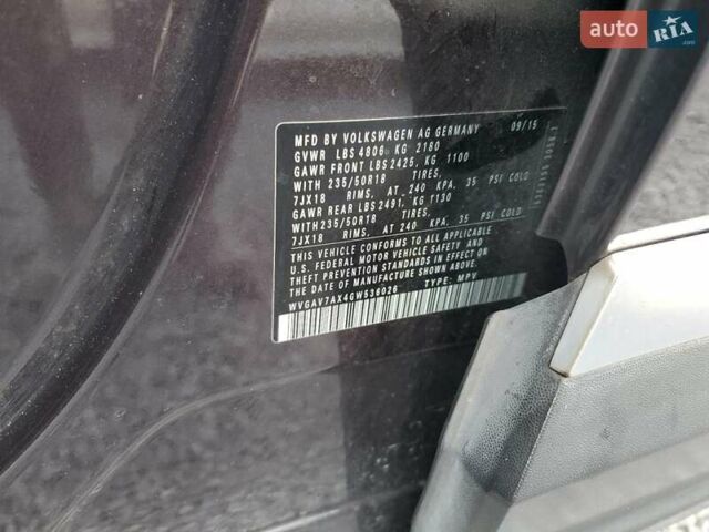 Коричневый Фольксваген Тигуан, объемом двигателя 1.98 л и пробегом 149 тыс. км за 1100 $, фото 12 на Automoto.ua