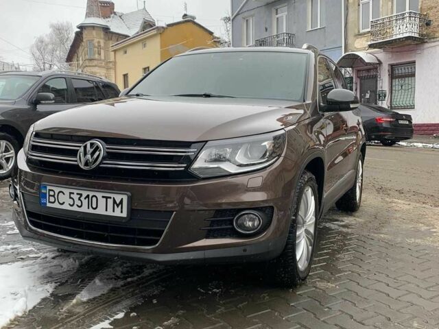 Коричневый Фольксваген Тигуан, объемом двигателя 2 л и пробегом 160 тыс. км за 16800 $, фото 12 на Automoto.ua