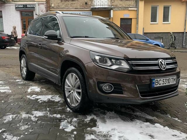 Коричневый Фольксваген Тигуан, объемом двигателя 2 л и пробегом 160 тыс. км за 16800 $, фото 14 на Automoto.ua