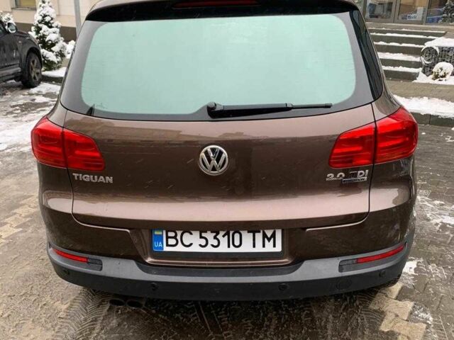 Коричневый Фольксваген Тигуан, объемом двигателя 2 л и пробегом 160 тыс. км за 16800 $, фото 1 на Automoto.ua