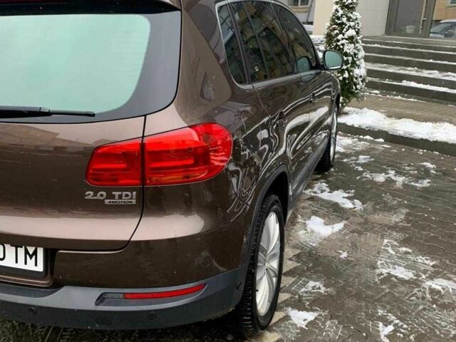 Коричневый Фольксваген Тигуан, объемом двигателя 2 л и пробегом 160 тыс. км за 16800 $, фото 6 на Automoto.ua