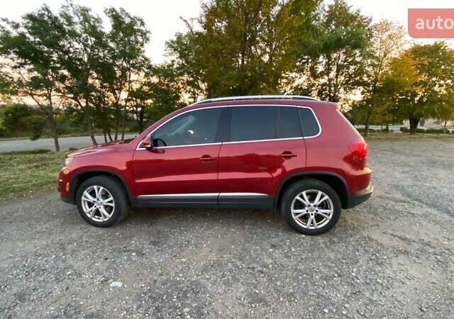 Красный Фольксваген Тигуан, объемом двигателя 1.98 л и пробегом 265 тыс. км за 10500 $, фото 8 на Automoto.ua