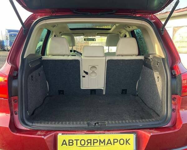 Красный Фольксваген Тигуан, объемом двигателя 1.98 л и пробегом 265 тыс. км за 9990 $, фото 9 на Automoto.ua